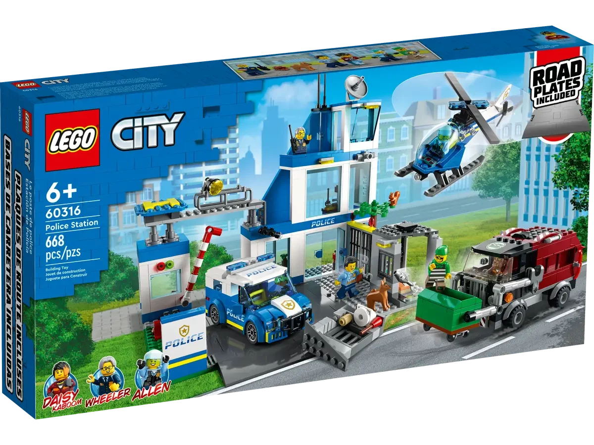 Konstruktorius LEGO CITY POLICE - POLICE STATION - 2