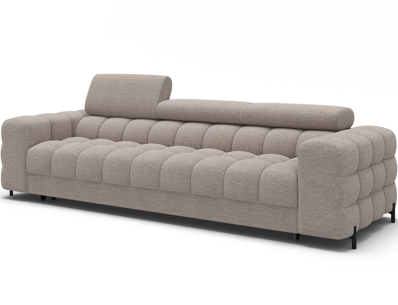 Sofa-lova Festello, rusva sp., 100 x 260 cm x 96 cm - 3