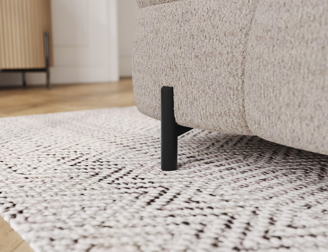 Sofa-lova Festello, rusva sp., 100 x 260 cm x 96 cm - 8