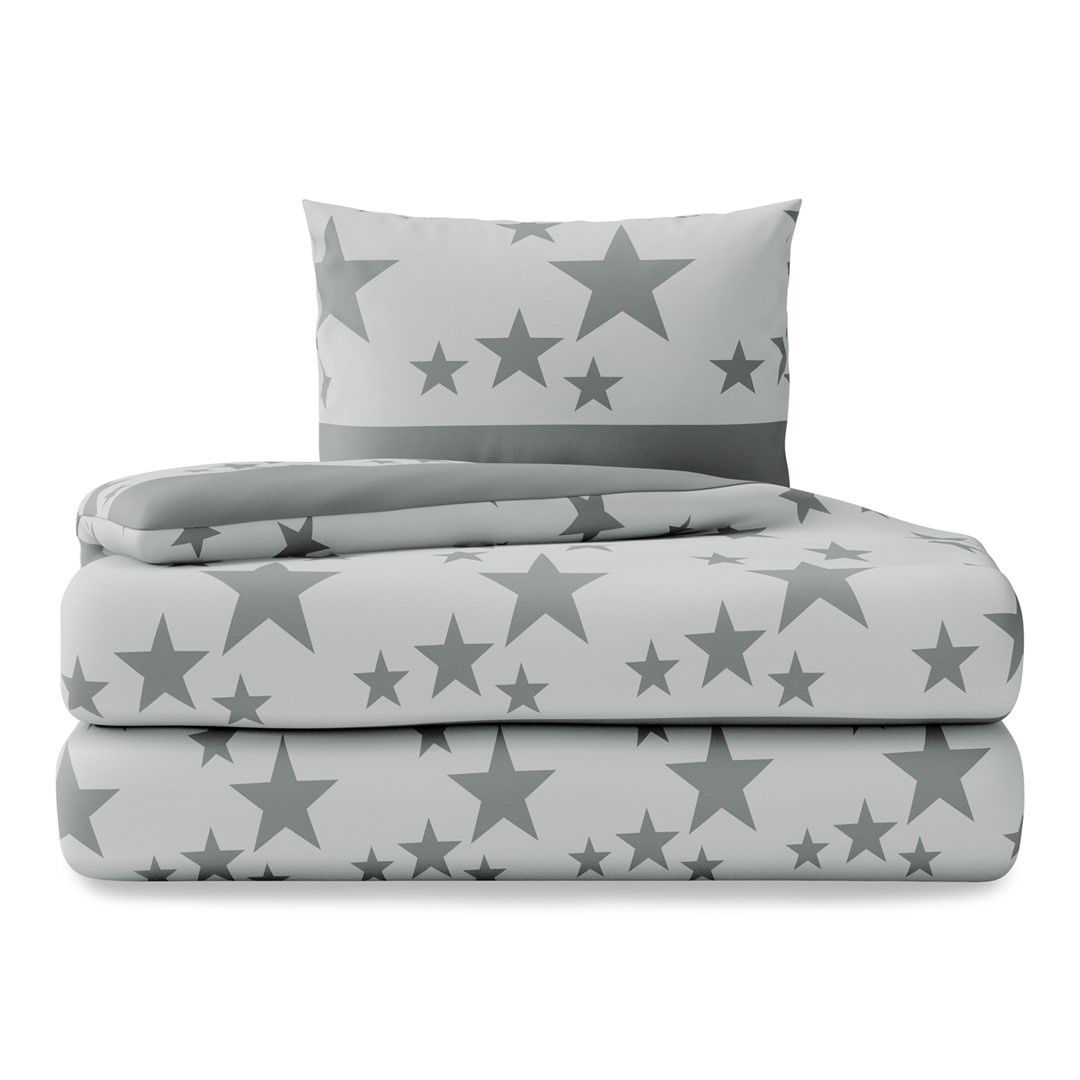 Patalynės komplektas AmeliaHome Basic, 155x220 cm, 2 x 80x80 cm, pilka - 6