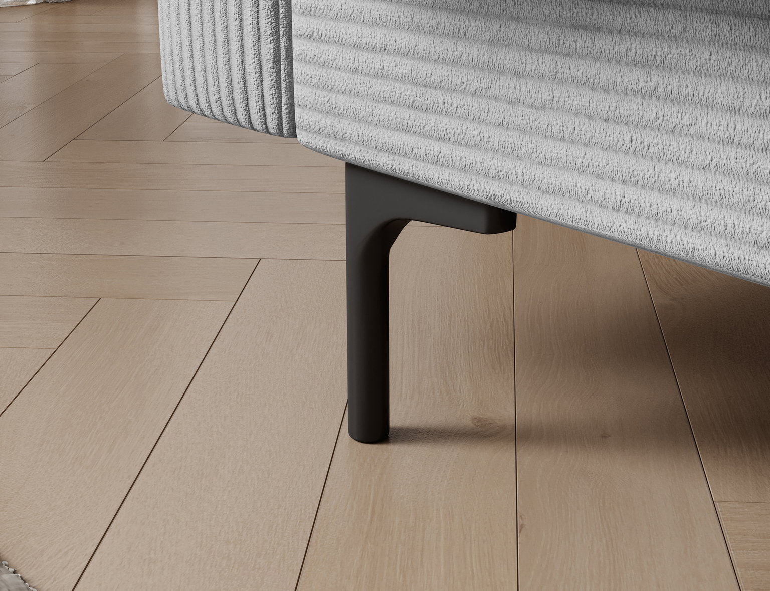Sofa-lova Roneyy, balta sp., 212 x 89 cm x 86 cm - 7