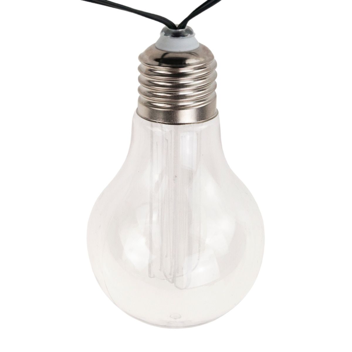 Soliarinė lauko girlianda lemputės Bulbs 10 LED - 4