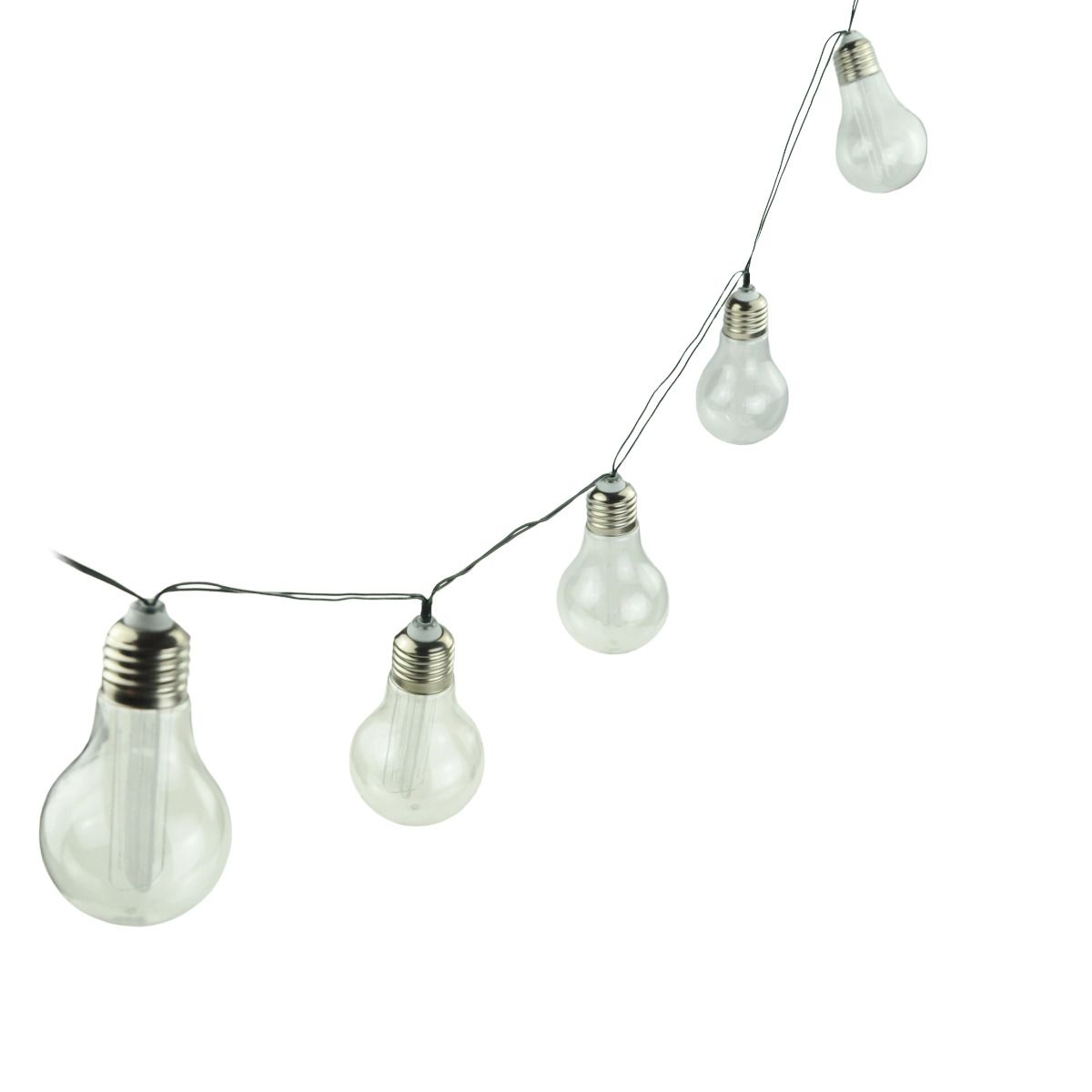 Soliarinė lauko girlianda lemputės Bulbs 10 LED - 5