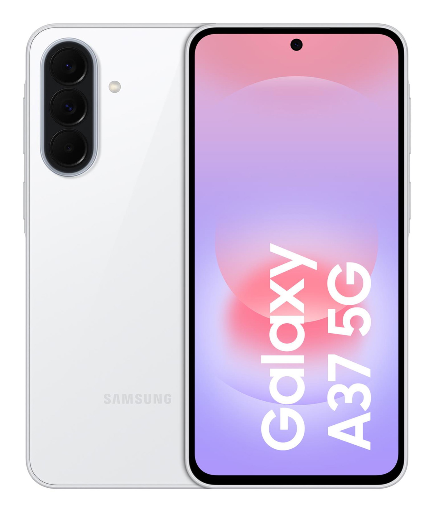 Mobilusis telefonas Samsung Galaxy A37 5G 256GB, baltos sp.-0