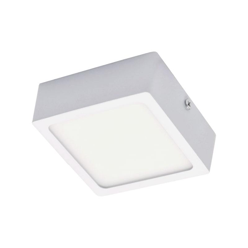 Paviršinė LED panelė TOPE MODENA, IP44, 4000 K, 8 W, 461 lm, baltos sp., 9 x 9 x h3,1 cm - 1