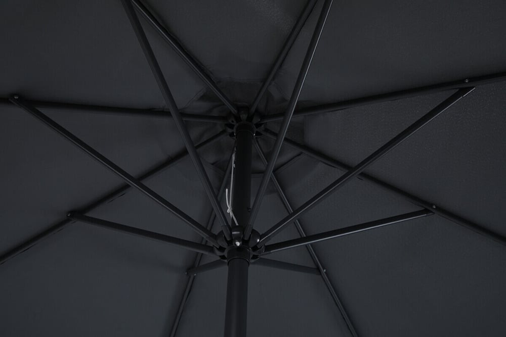 Lauko skėtis MOOREA, 300 cm, Dark Grey - 4