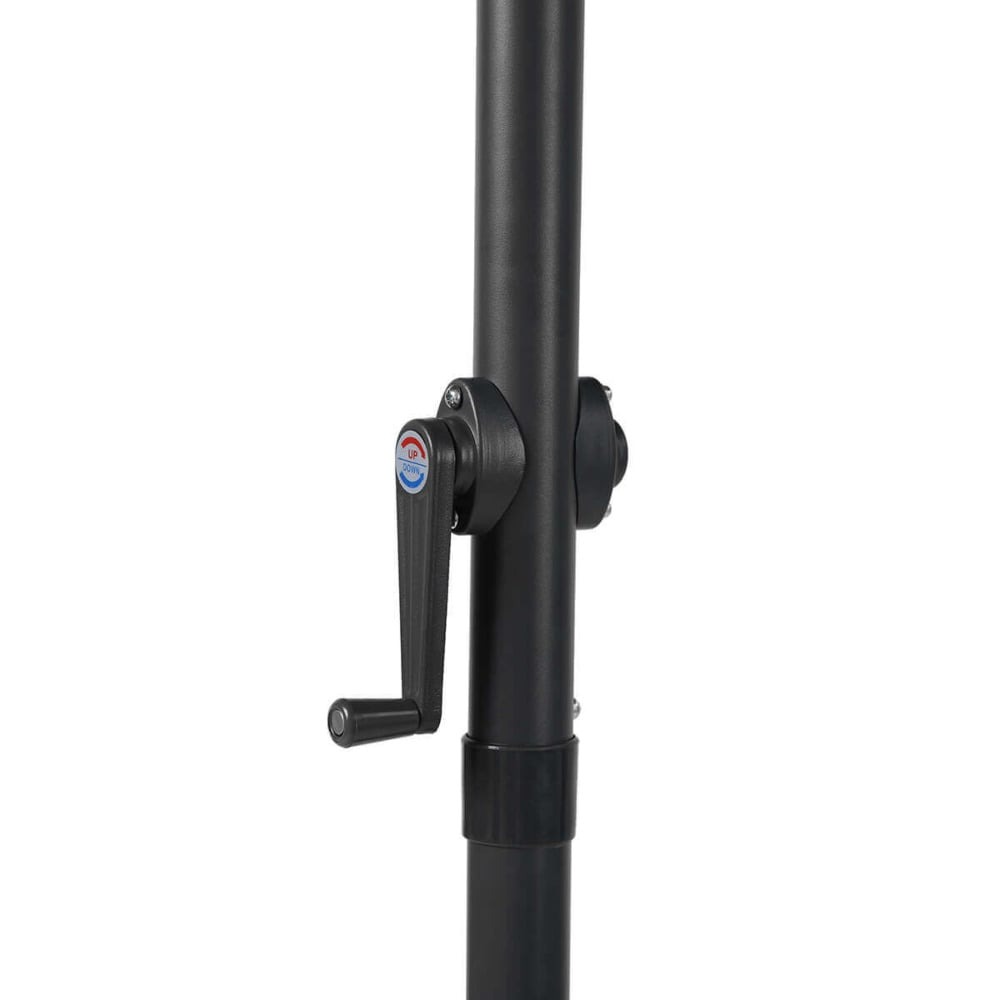 Lauko skėtis MOOREA, 300 cm, Dark Grey - 5