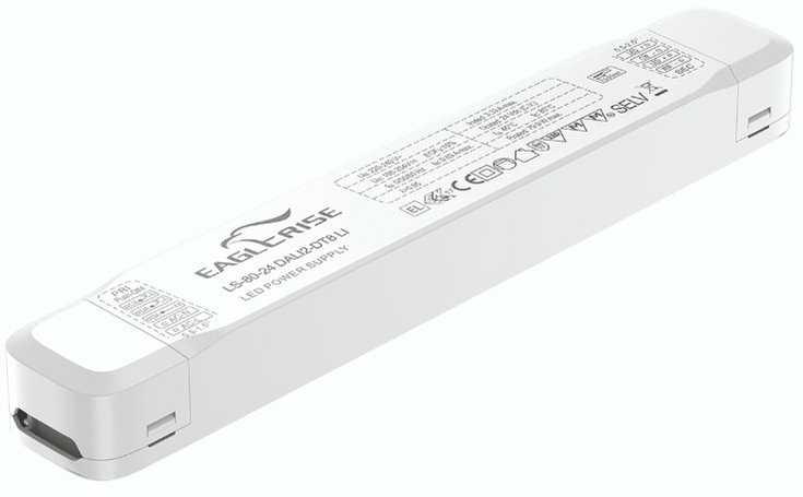 LED transformatorius EUROLIGHT dimeriuojamas IP20 80W  įėjimas AC 176-264V išėjimas DC 24V-1