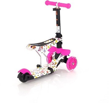 Paspirtukas Lorelli Smart Pink Butterfly - 3