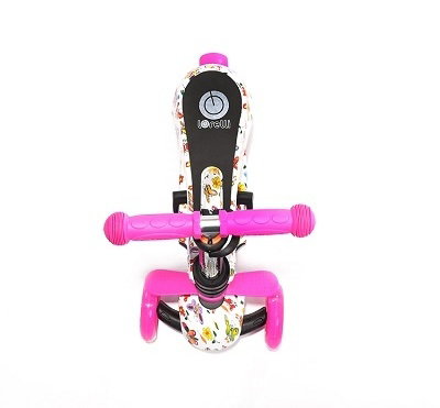 Paspirtukas Lorelli Smart Pink Butterfly - 4