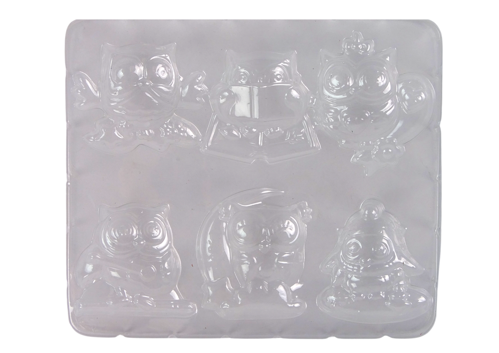 Kūrybinis rinkinys "Lovely Owls" magnetukams iš gipso gaminti - 7