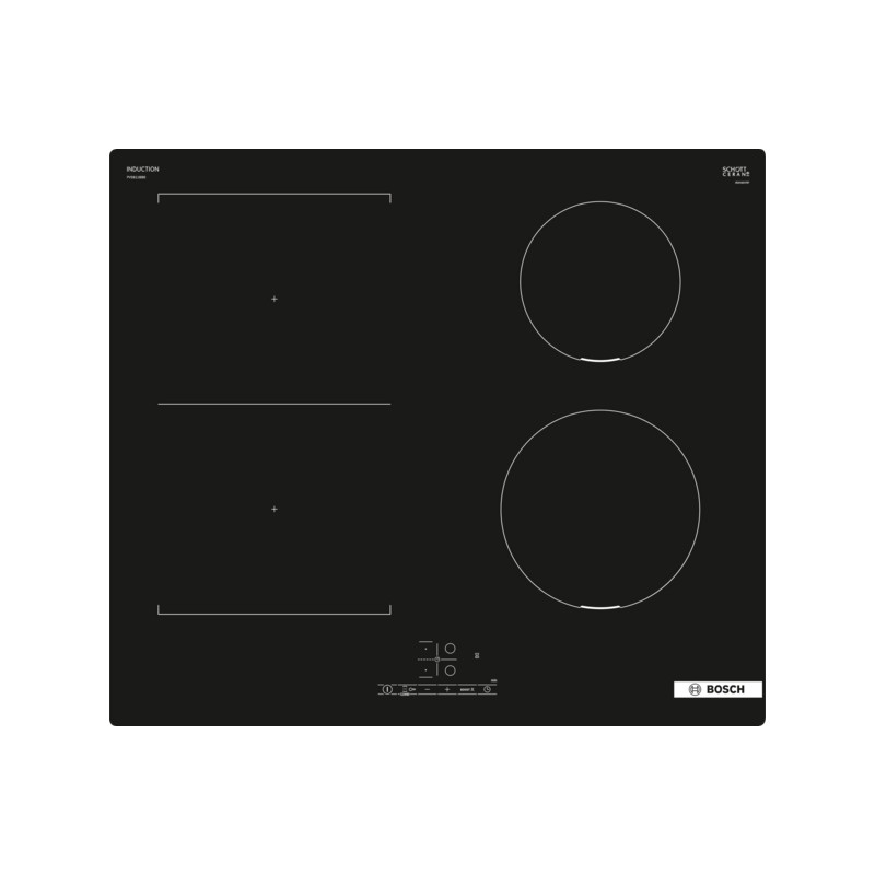 Įmontuojama indukcinė kaitlentė BOSCH PVS611BB6E, 60 cm-0