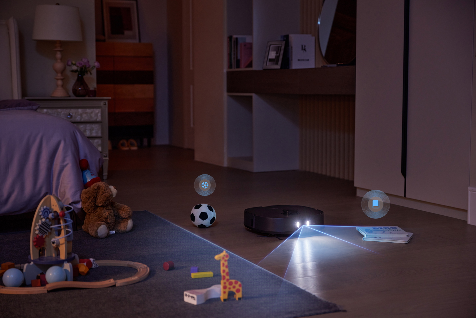 Dulkių siurblys - robotas Midea V15, juoda - 7