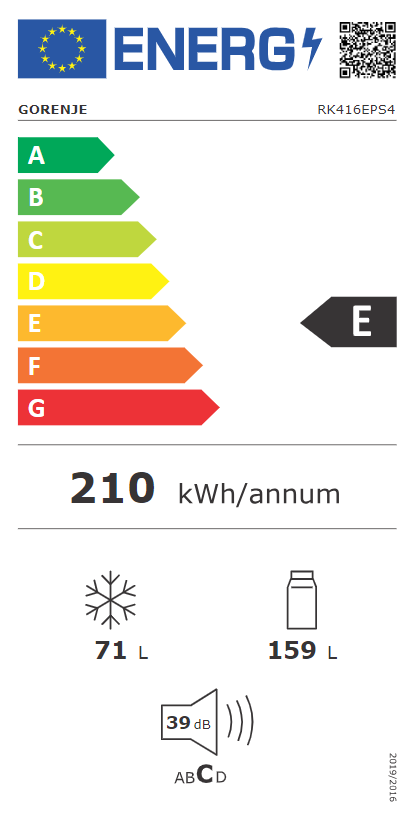 Šaldytuvas Gorenje RK416EPS4 - 5