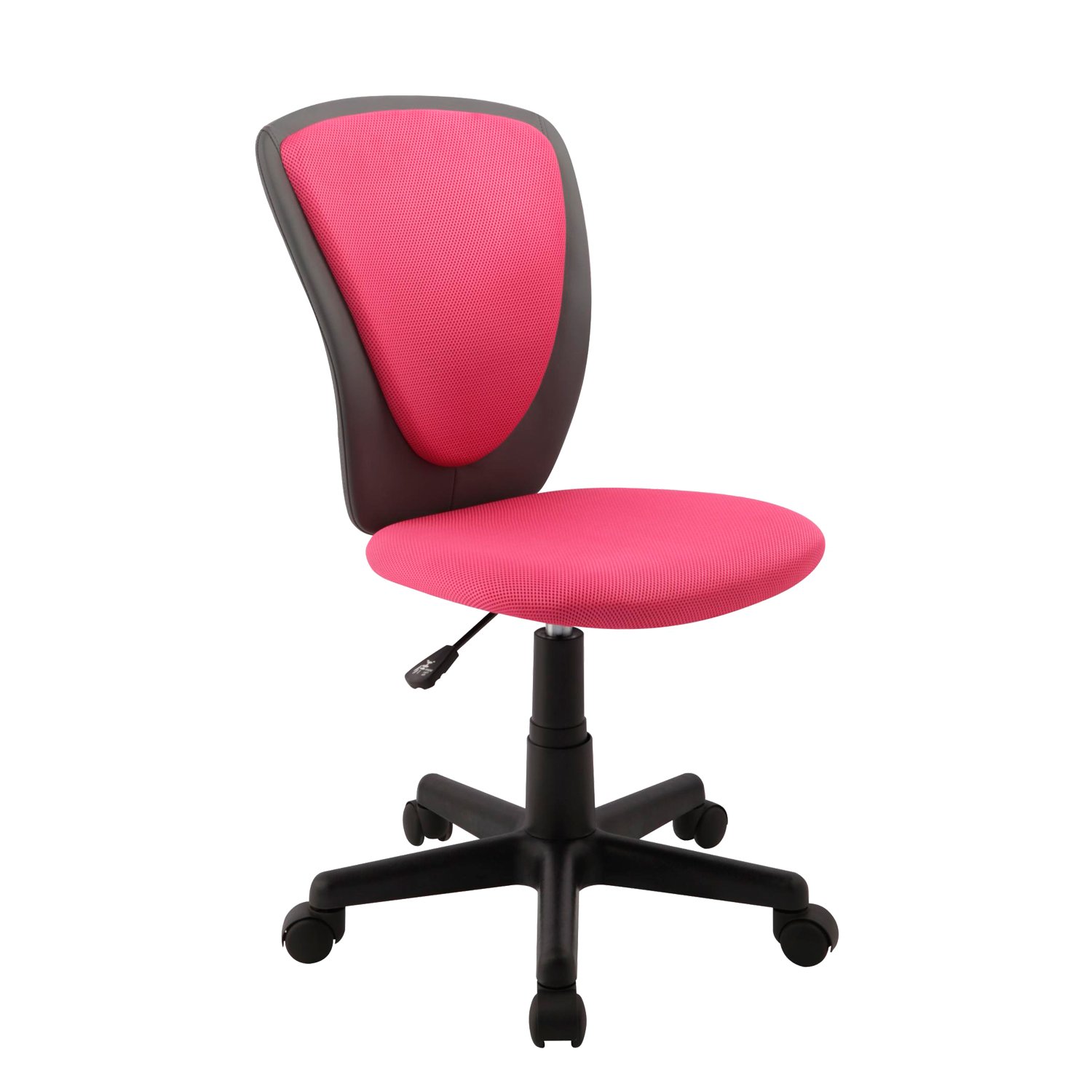 Vaikiška kėdė BIANCA, rožinė/tamsiai pilka - 1