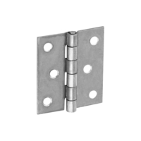 Durų lankstas ZS 60, 60 x 43 x 1 mm, sidabro sp.-0