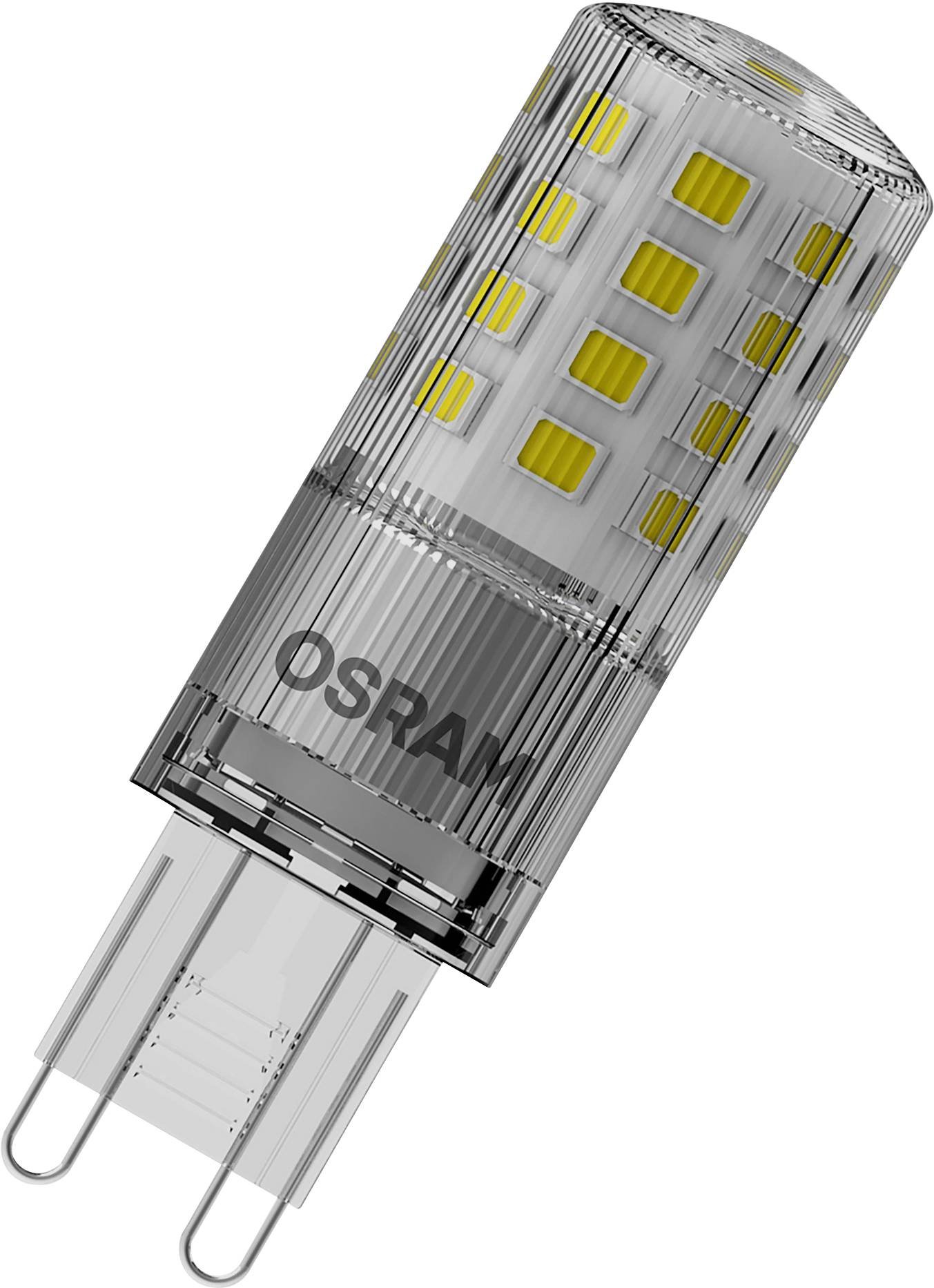OSRAM LED kapsulinė lemputė PIN 40, G9, 4W, 2700 K, 470 lm, dimeriuojamas, šiltai baltos sp.