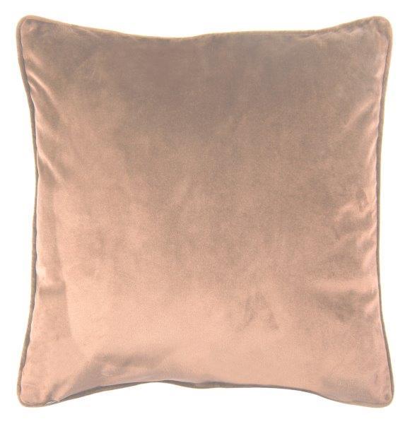 Dekoratyvinė pagalvė VELVET TAUPE, 45 x 45 cm, 100% poliesterio-0