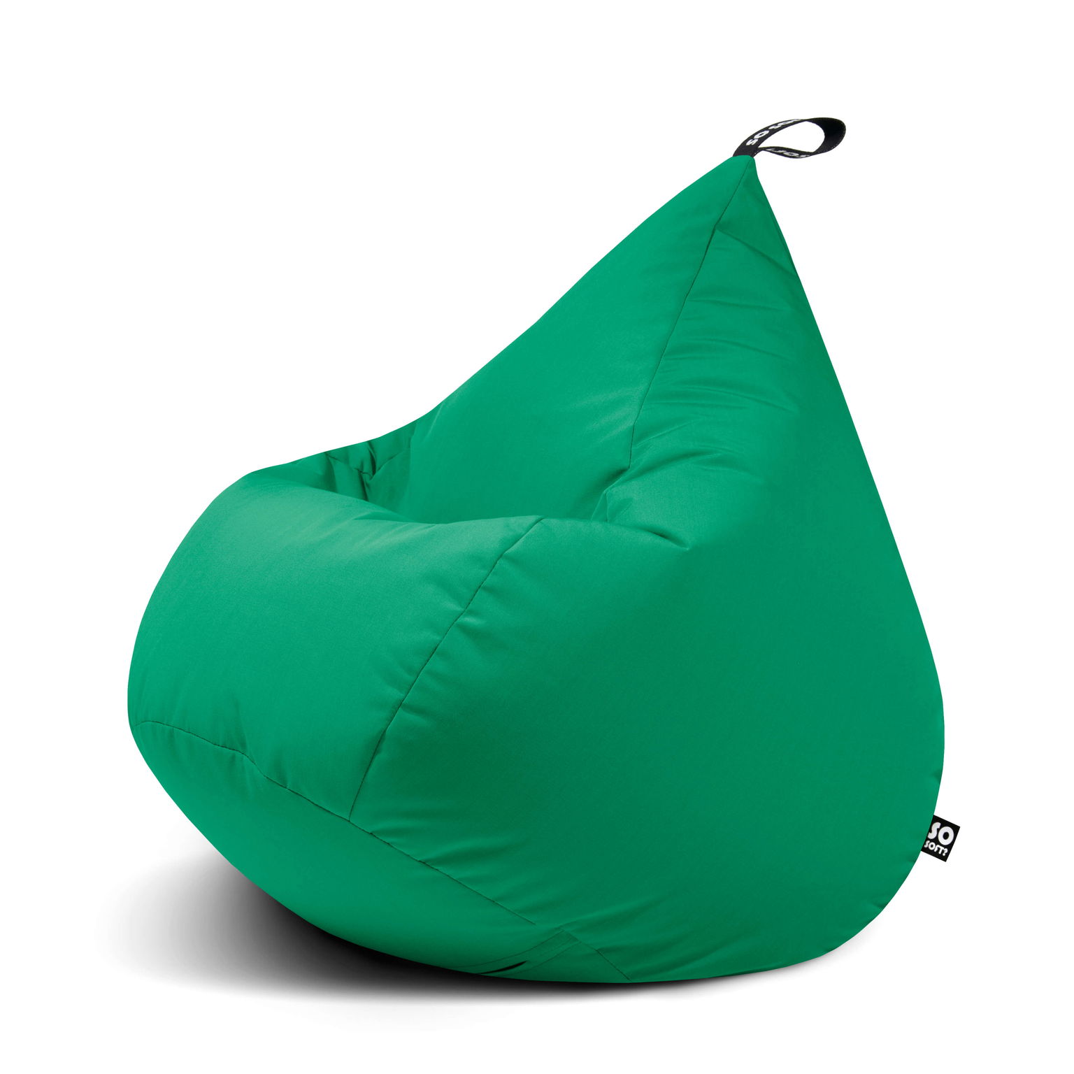 Sėdmaišis Drop XL Glow, 80x80x80 cm, žalia