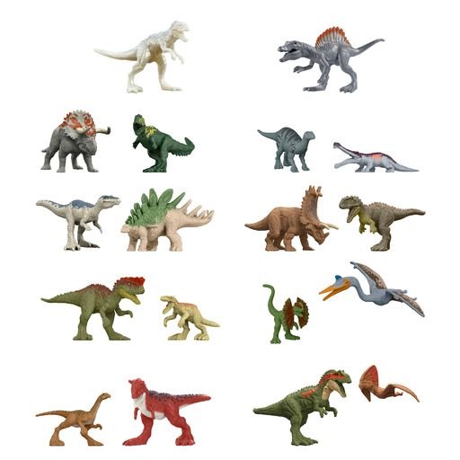 Jurassic World mini dinozaurai, įvairių dizainų - 4