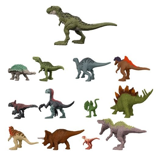 Jurassic World mini dinozaurai, įvairių dizainų - 3