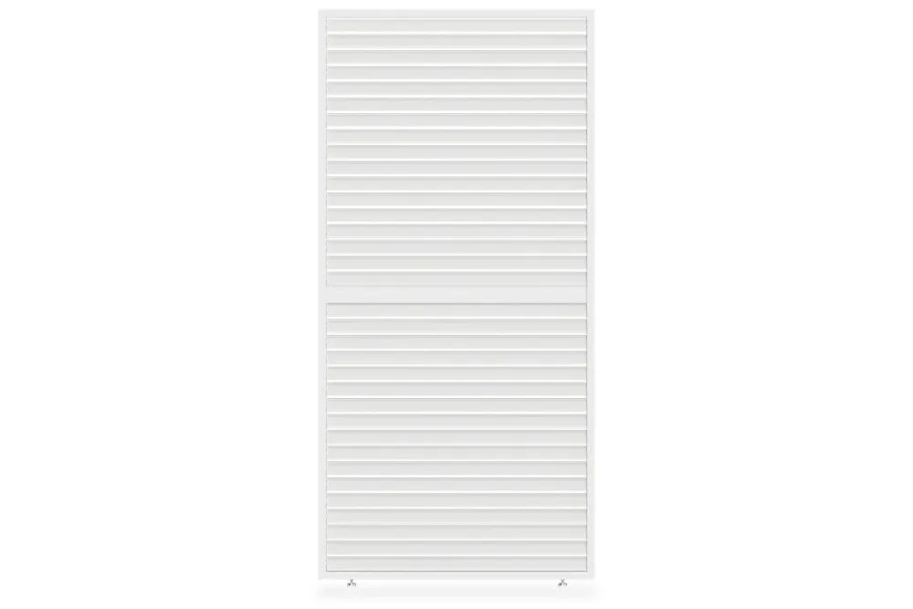Reguliuojama horizontali žaliuzių panelė pavėsinėms Pergola ELEGANCE / DELUXE / FUSION 1.2 m, balta (113,3 cm)-0