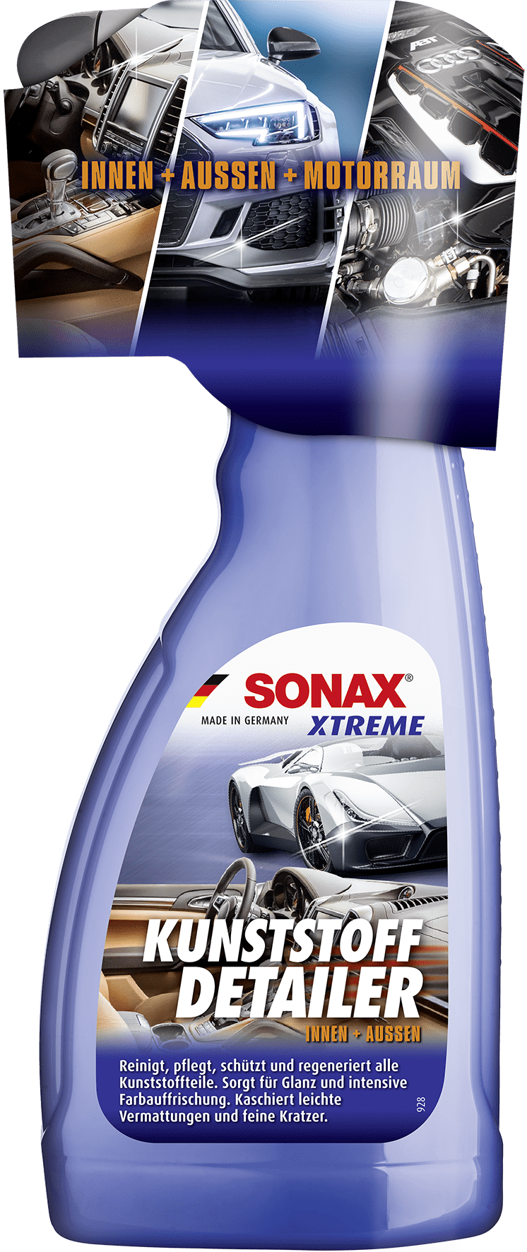 Plastiko priežiūros priemonė SONAX XTREME "Plastic Detailer", 500ml-0