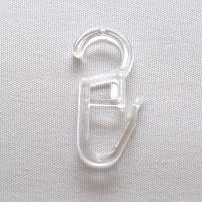 Kabliukai žiedui HESORA, skaidrios sp., Ø28 mm, 30 vnt.