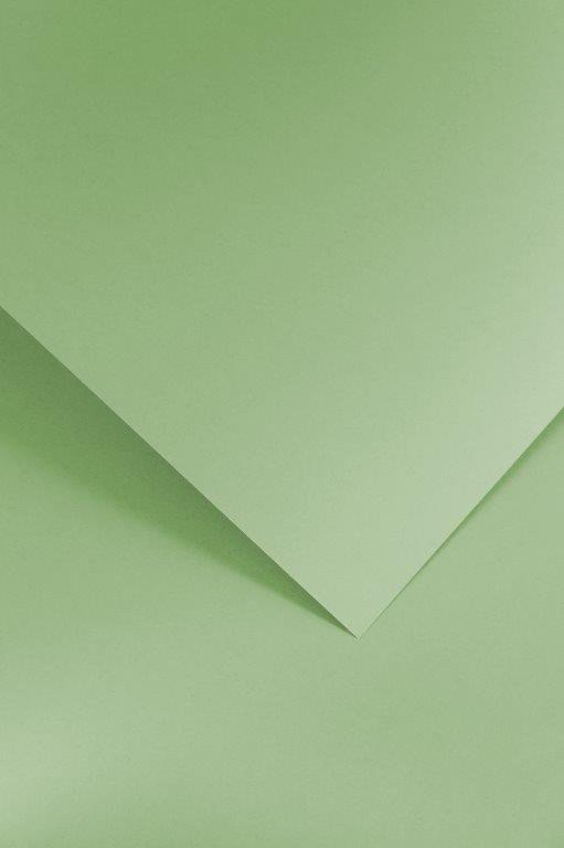 Dekoratyvinis popierius GLADKI A4, šviesiai žalias, 210 g, 20 lapų