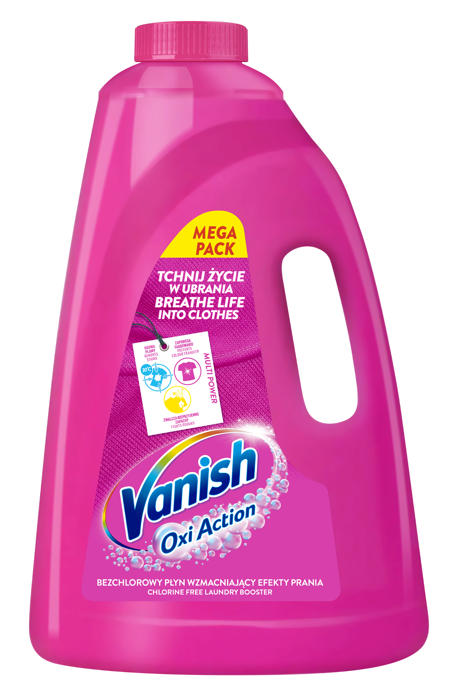 Vanish OxiAction liquid pink,  3000 ml