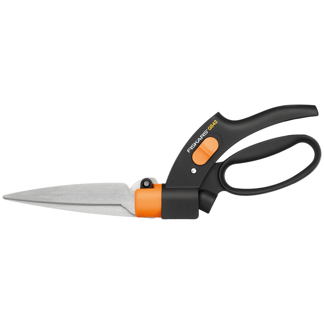 Žolės žirklės FISKARS GS42, 32,2 cm, su specialia pavara-0
