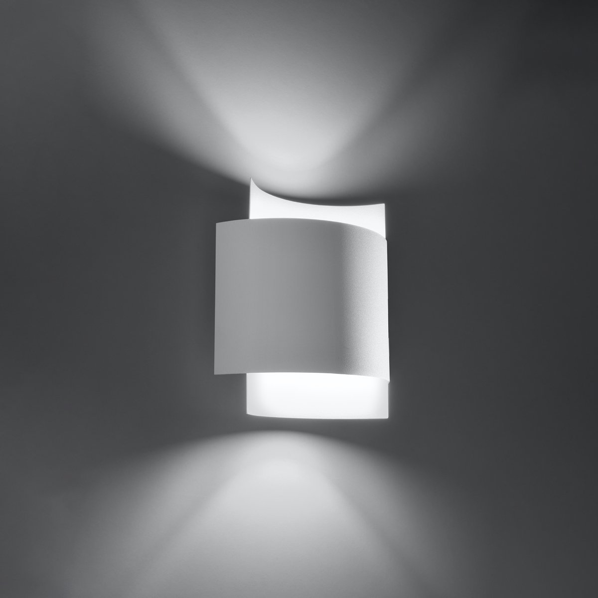 Sieninis šviestuvas SOLLUX IMPACT baltas, 40 W - 4