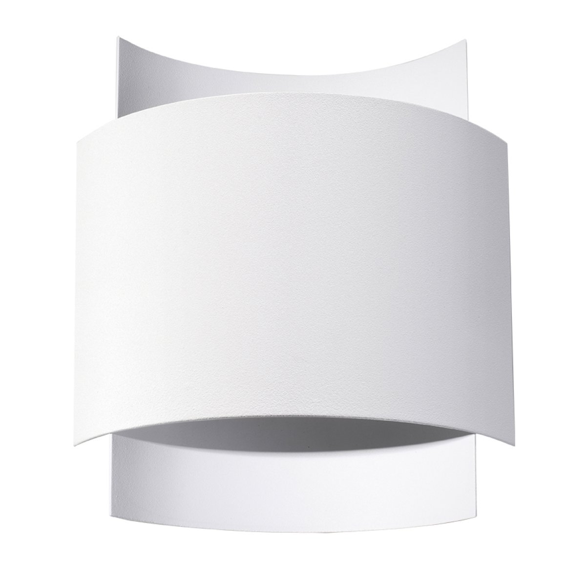 Sieninis šviestuvas SOLLUX IMPACT baltas, 40 W