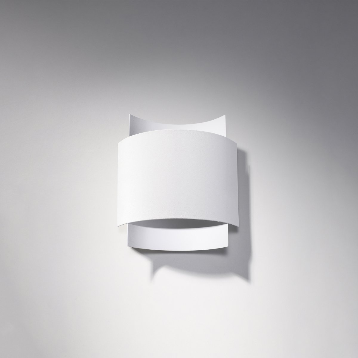 Sieninis šviestuvas SOLLUX IMPACT baltas, 40 W - 2