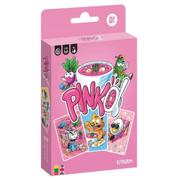 Stalo kortų žaidimas PINKO!-0