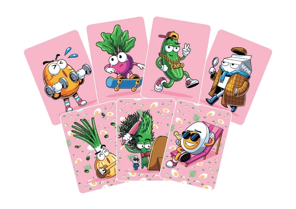 Stalo kortų žaidimas PINKO! - 3