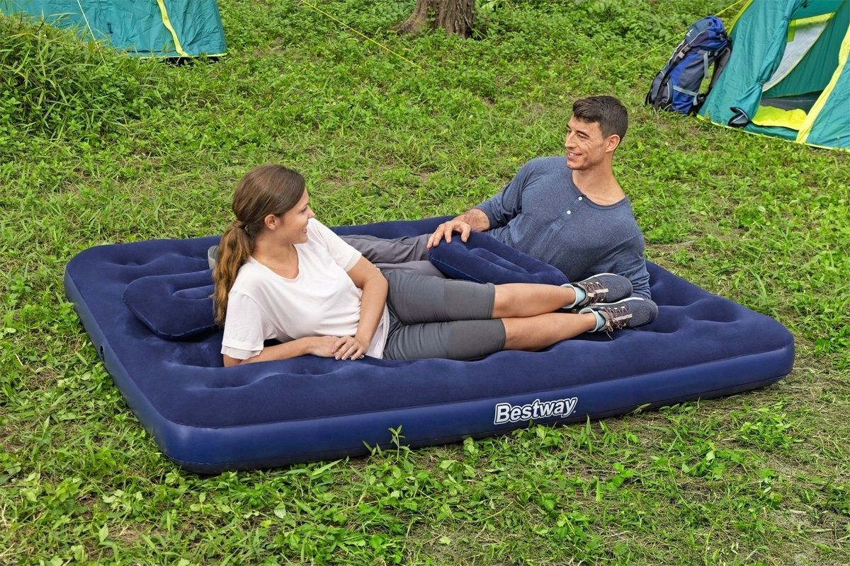 Pripučiamas čiužinys BESTWAY QEEN, 2,03 m x 1,52 m x 22 cm - 6