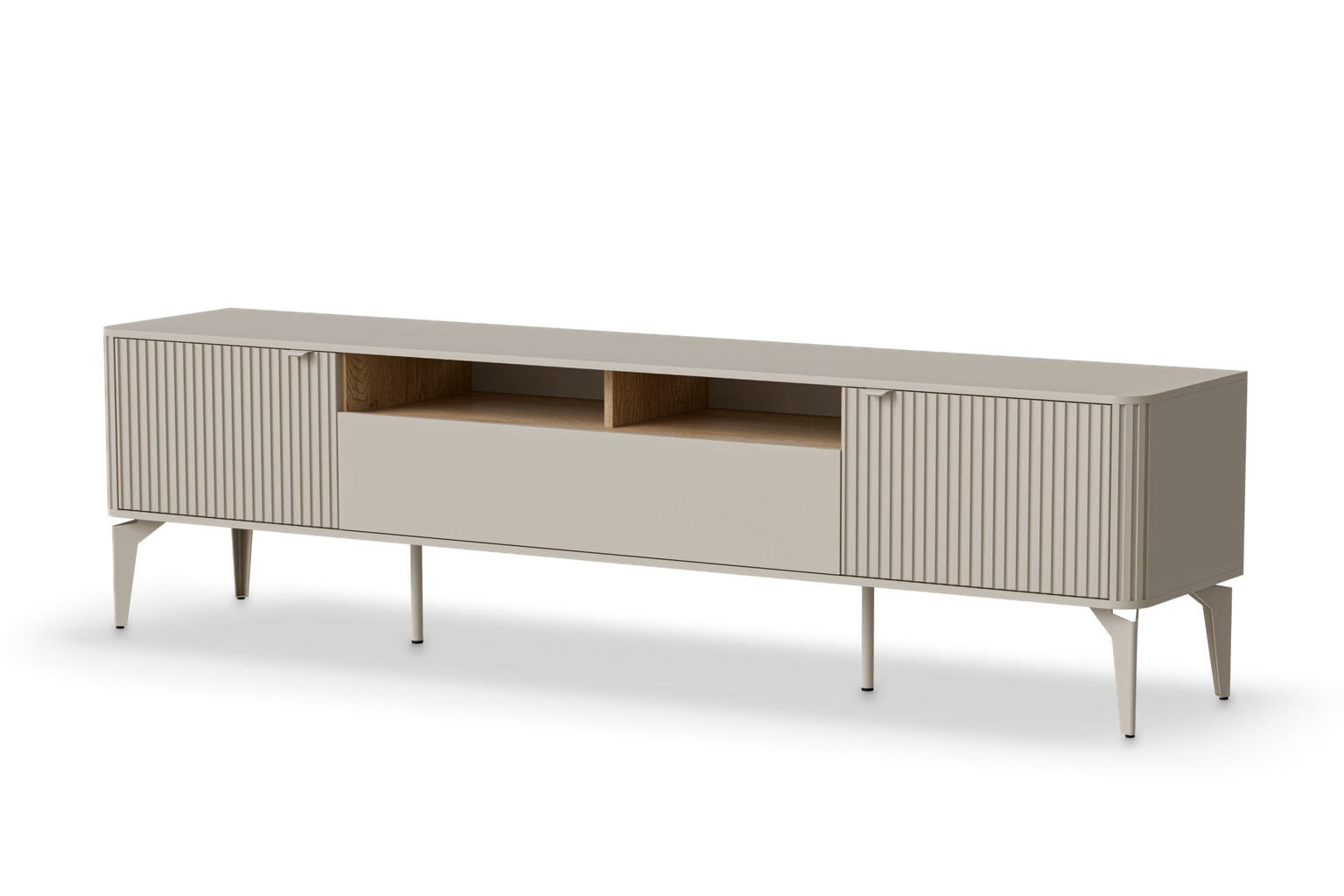 Televizoriaus spintelė Beluci, kašmyro sp., 40 cm x 200 cm x 54 cm-0