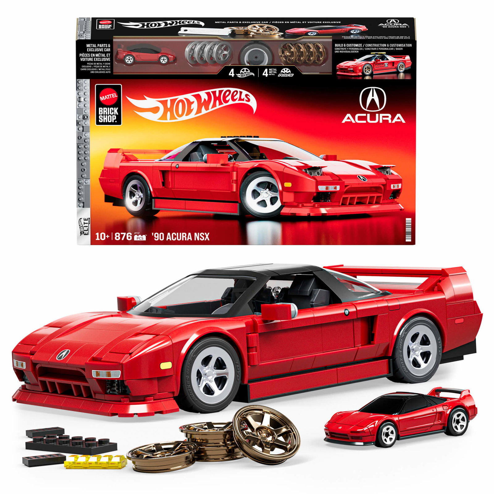haru  Konstruktorius Hot Wheels – Elite Acura (JFT17) - ermitazas.lt