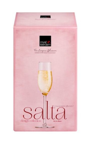 Taurės šampanui ROYAL LEERDAM Salta, 4 vnt., 190 ml - 3