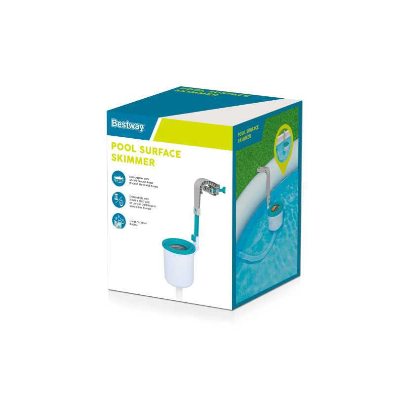 Baseinų priežiūros priemonė BESTWAY FlowClear Pool Skimmer - 5
