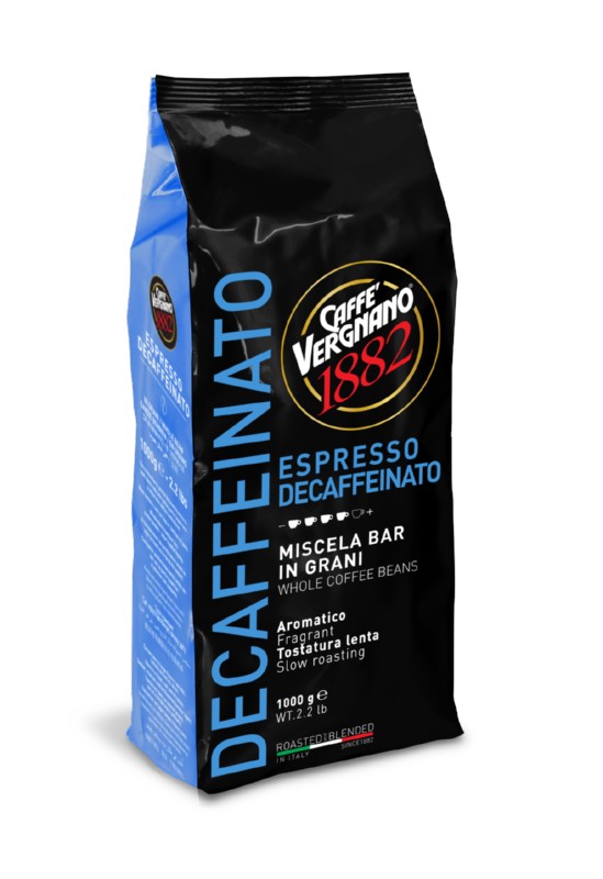 Kavos pupelės Vergnano Miscela Decaffeinated ,1kg-0