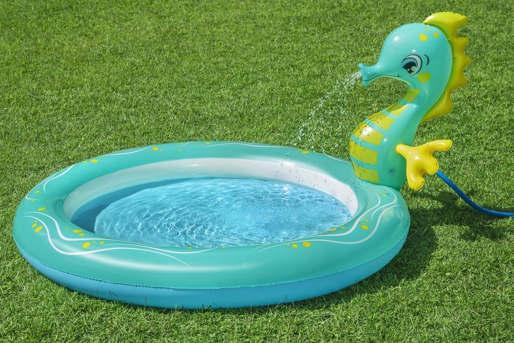 Pripučiamas baseinas BESTWAY Seahorse Sprinkler Pool, 188 x 160 x 86 cm - 5