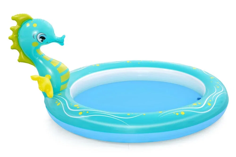 Pripučiamas baseinas BESTWAY Seahorse Sprinkler Pool, 188 x 160 x 86 cm - 3