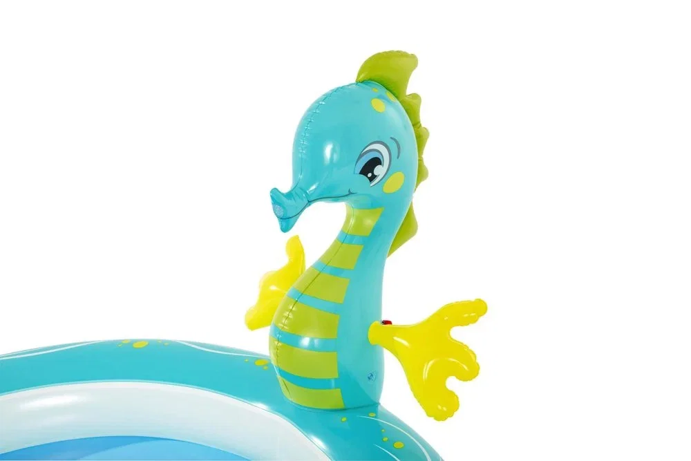 Pripučiamas baseinas BESTWAY Seahorse Sprinkler Pool, 188 x 160 x 86 cm - 4