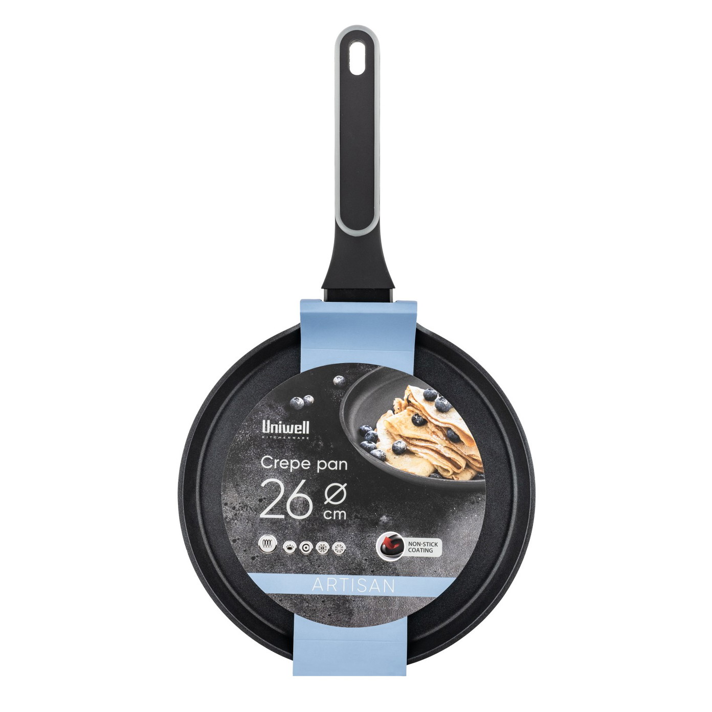 Lietinių keptuvė UNIWELL, ø26 cm-0