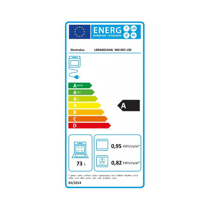 Elektrinė viryklė Electrolux LKR64023AW - 6