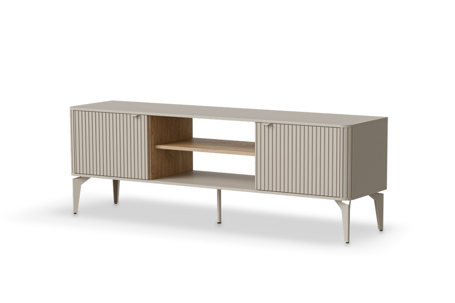 Televizoriaus spintelė Beluci, kašmyro sp., 40 cm x 160 cm x 56 cm-0