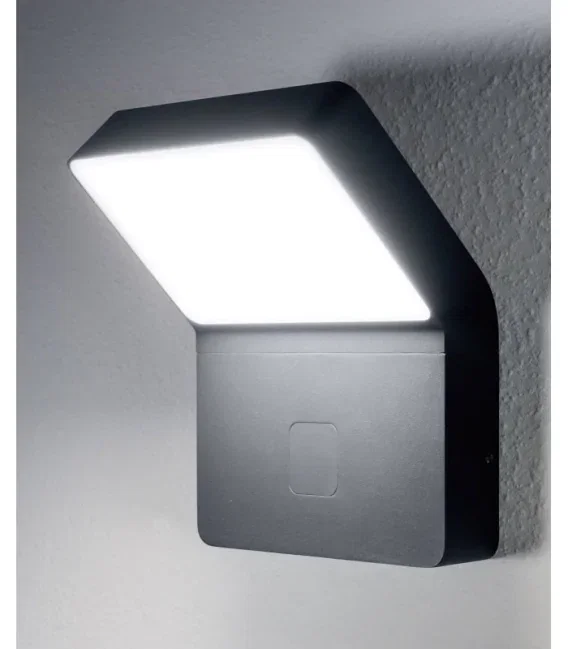 Lauko LED šviestuvas su judesio davikliu OSRAM ENDURA WALL WIDE, IP44, 3000 K, 12 W, 750lm-1