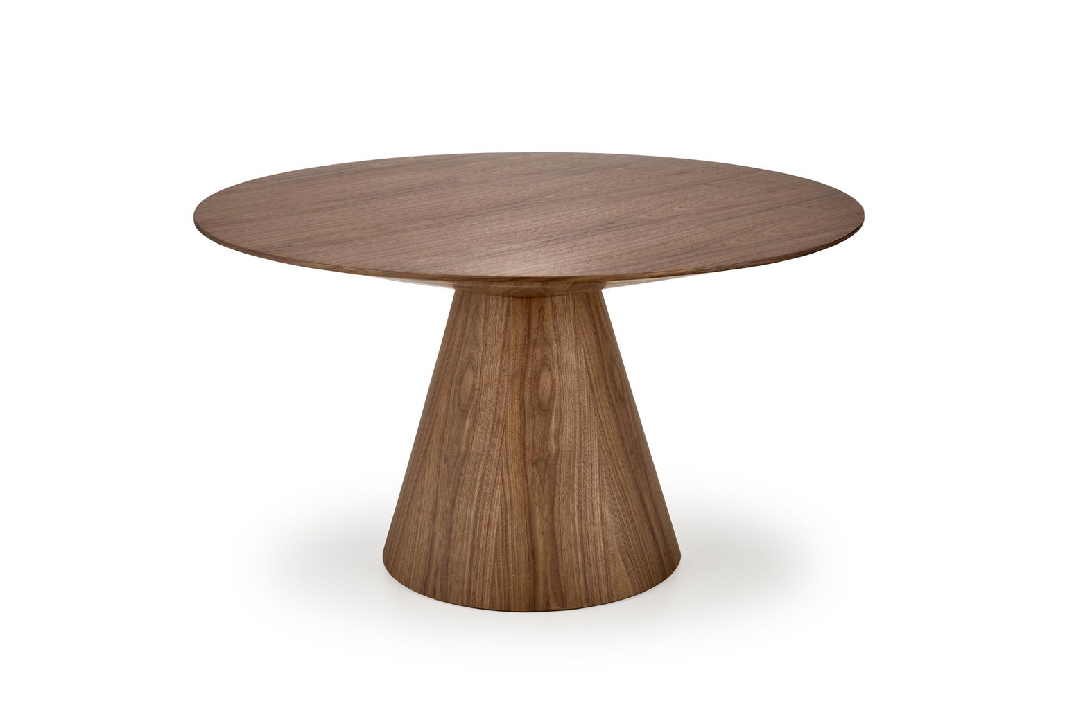 Valgomojo stalas Henderson, riešuto sp., 136 cm x 136 cm x 78 cm-0